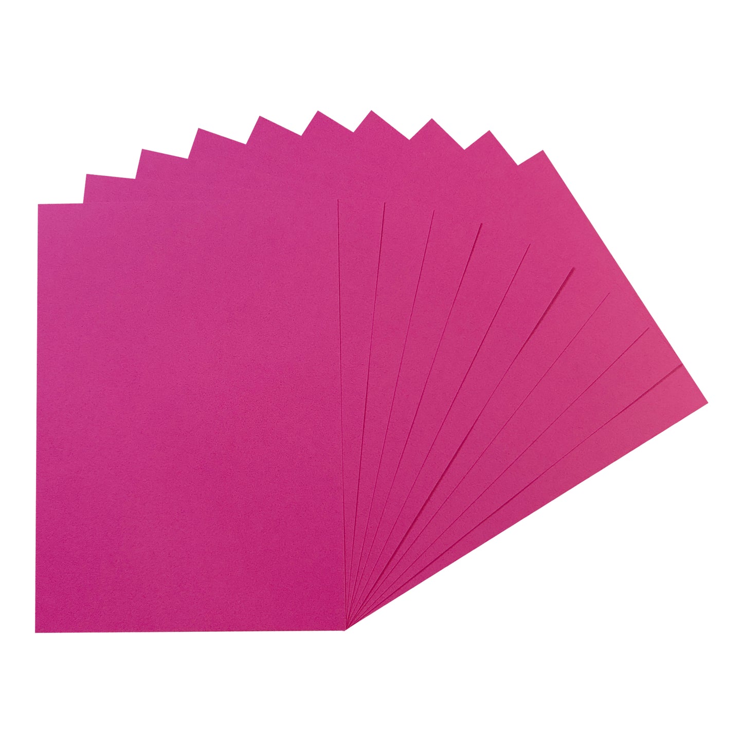 Pack of 4000 A5 Fuchsia Pink Coloured Card 160gsm Sheets