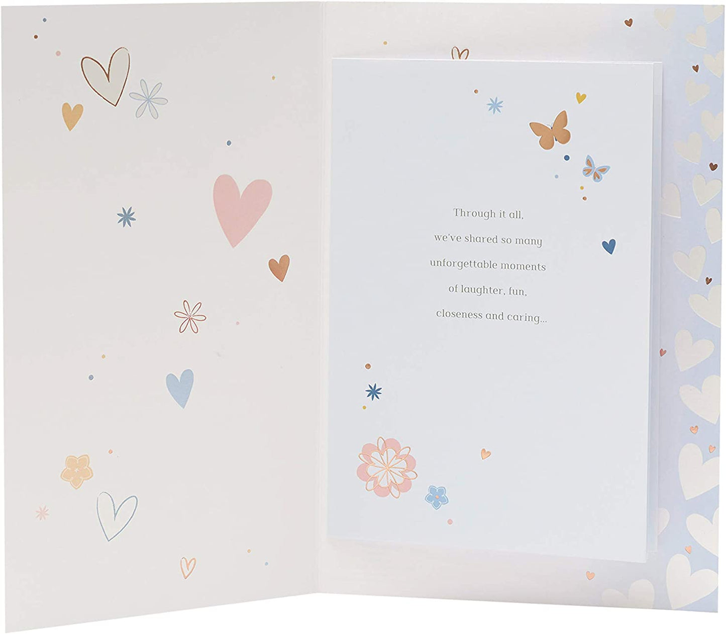 Traditional Heart Design For Wonderful Wife Mother's Day Card