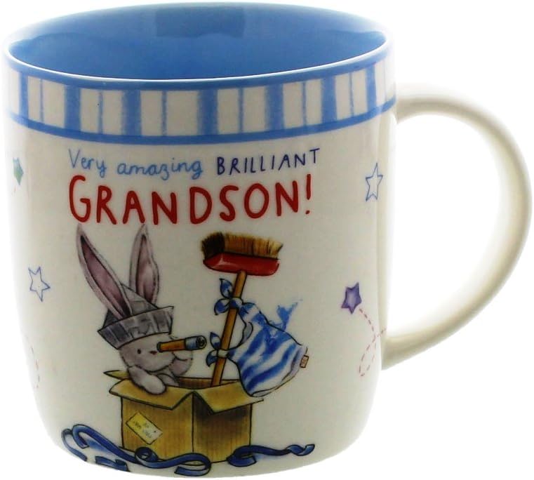 Bebunni Your Amazing Grandson Mug - Christmas Birthday All Occasion New Gift Boy