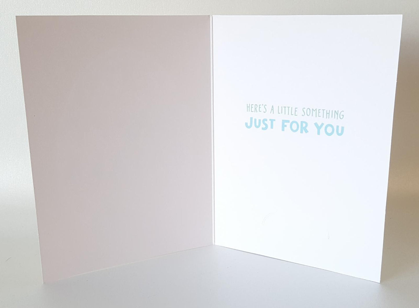 Little Something Just For You Happy Easter Egg Greeting Card