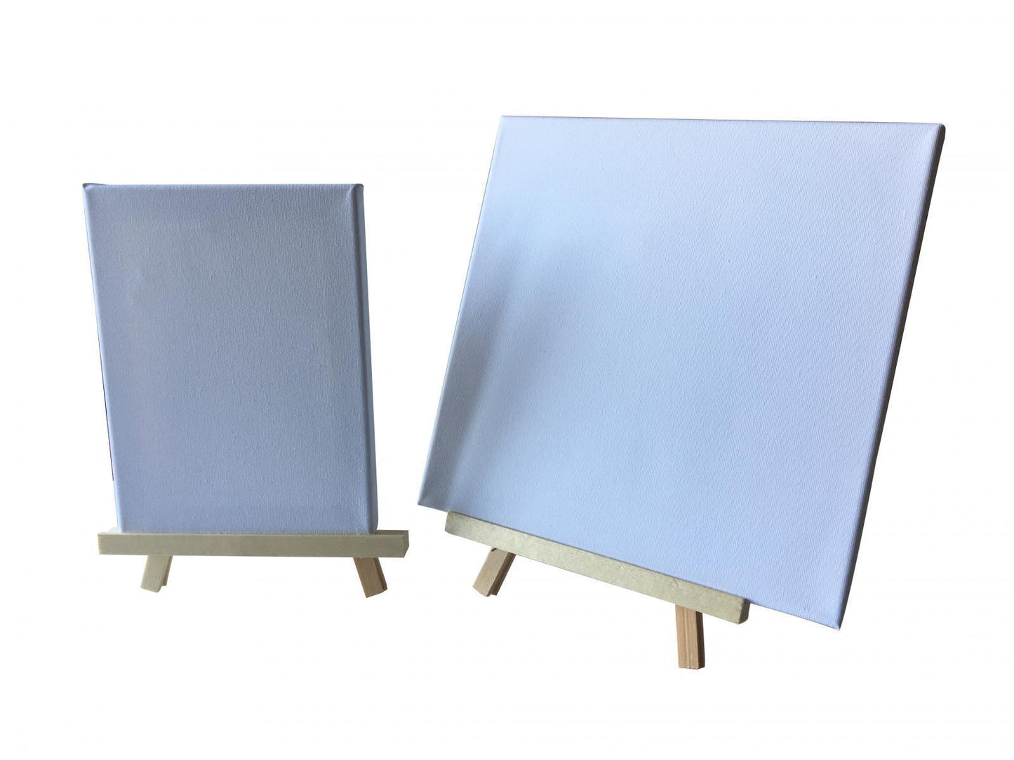 Set of 14 Assorted Sizes Blank White Stretched Board Art Frame 280gsm Canvas By Janrax