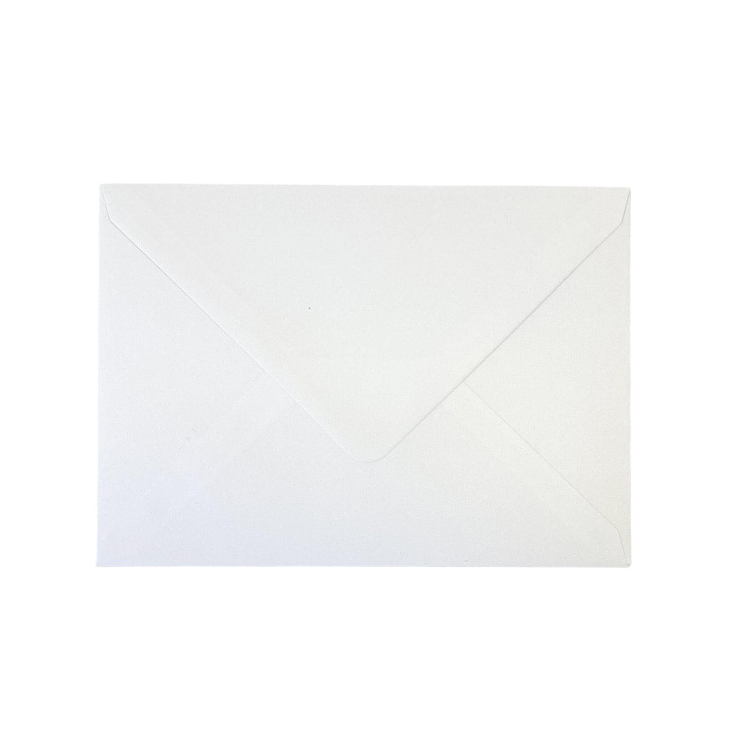 Pack of 50 White 100gsm 133x184mm Gummed Envelopes