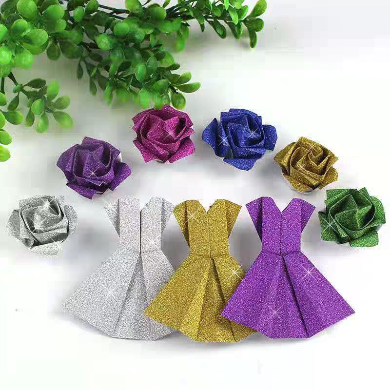 Pack of 50 A4 Purple Coloured Glitter Card 230gsm Sheets