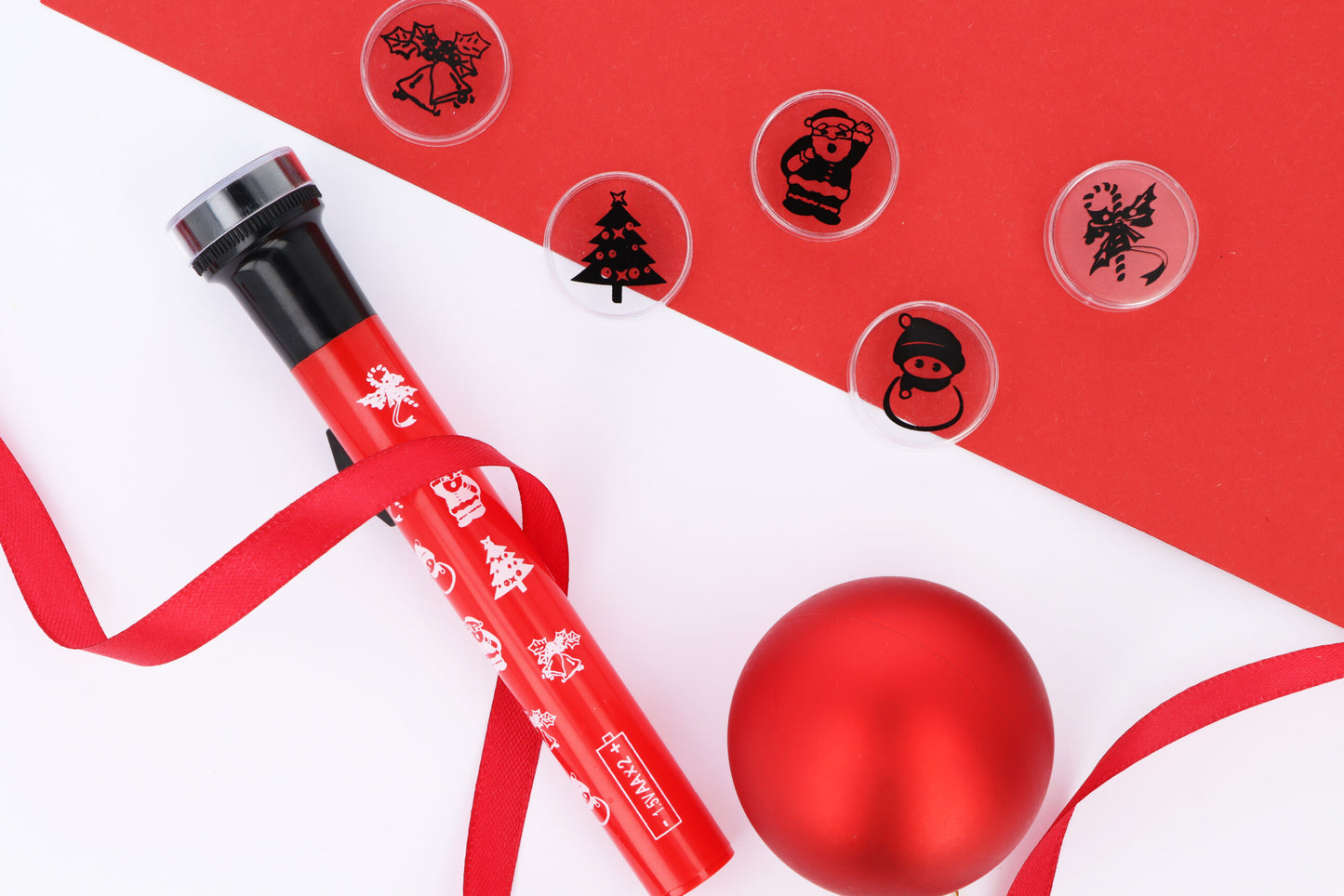 Christmas Torch with 5 Image Covers