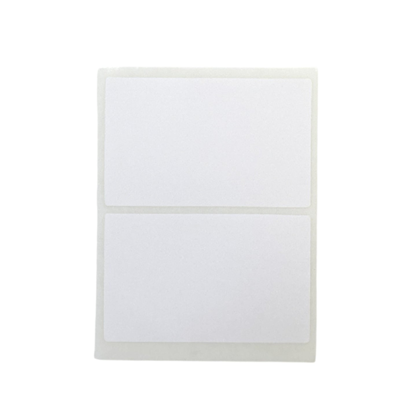 Pack of 84 White 50x80mm Rectangular Labels