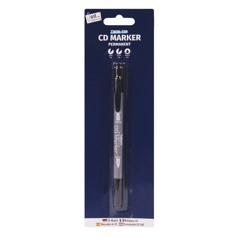 Just Stationery Twin Tip CD/DVD Marker Pen