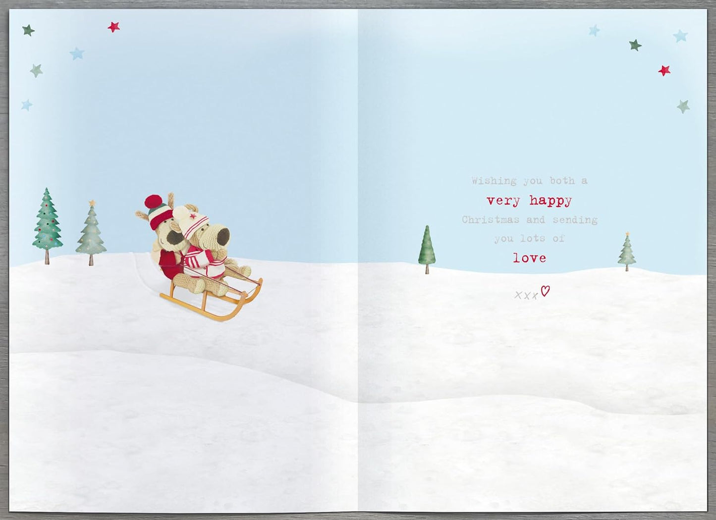 For A Great Brother & Girlfriend Christmas Card Boofle