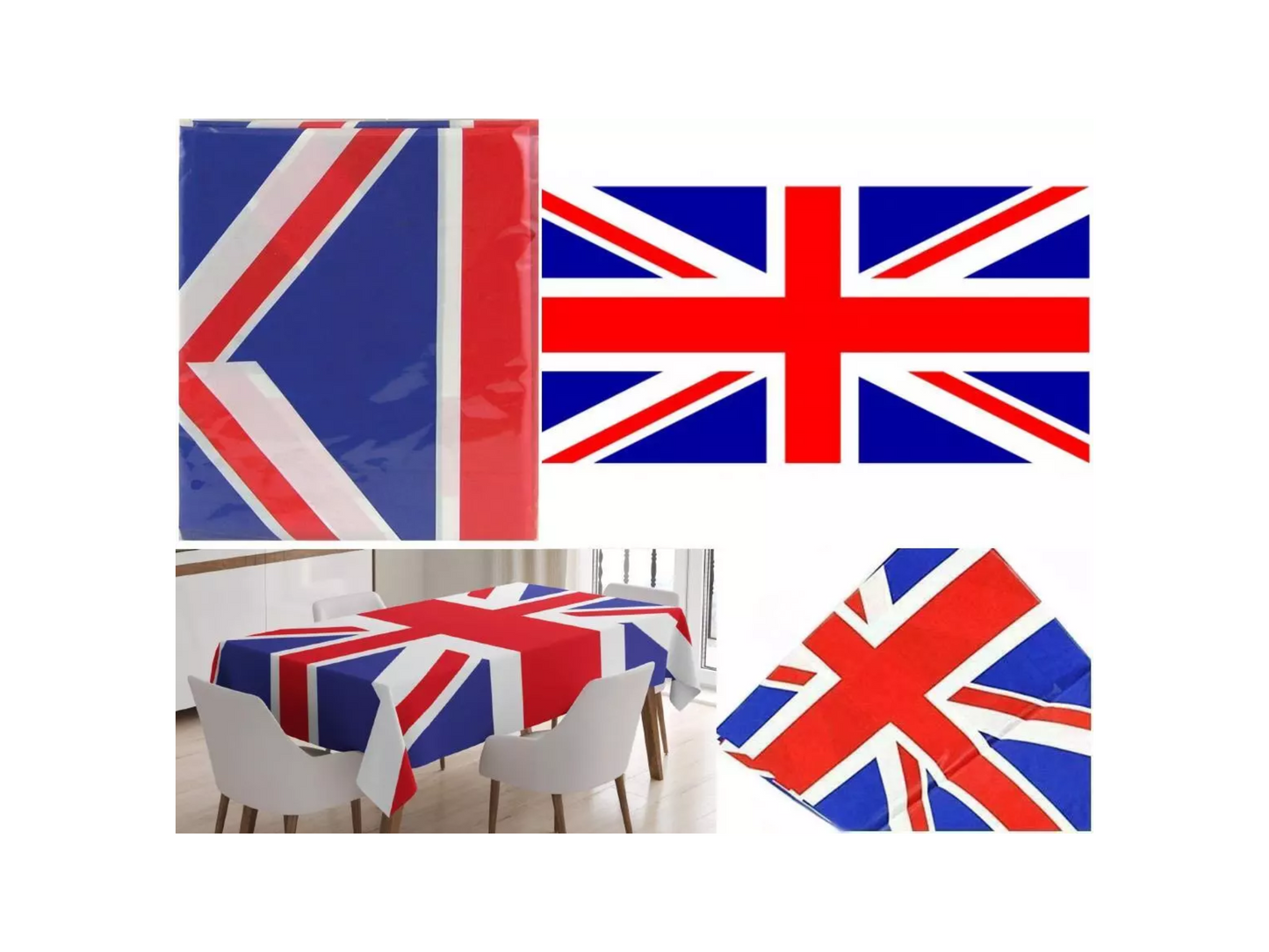 Union Jack Table Cloth Sp0186 (117cm-180cm)