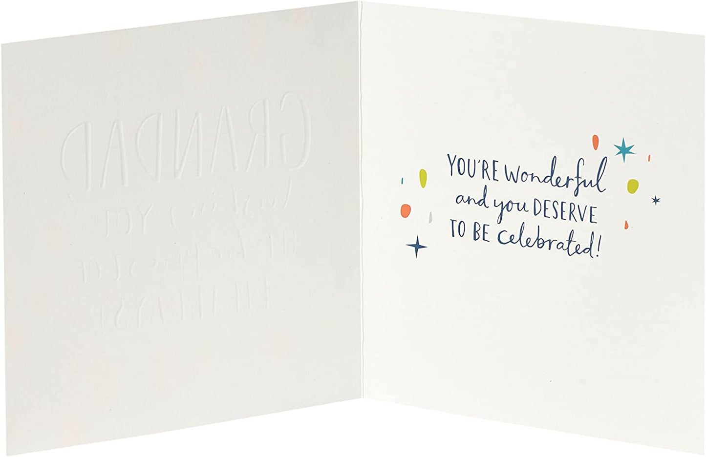 Contemporary Design Grandad Birthday Card