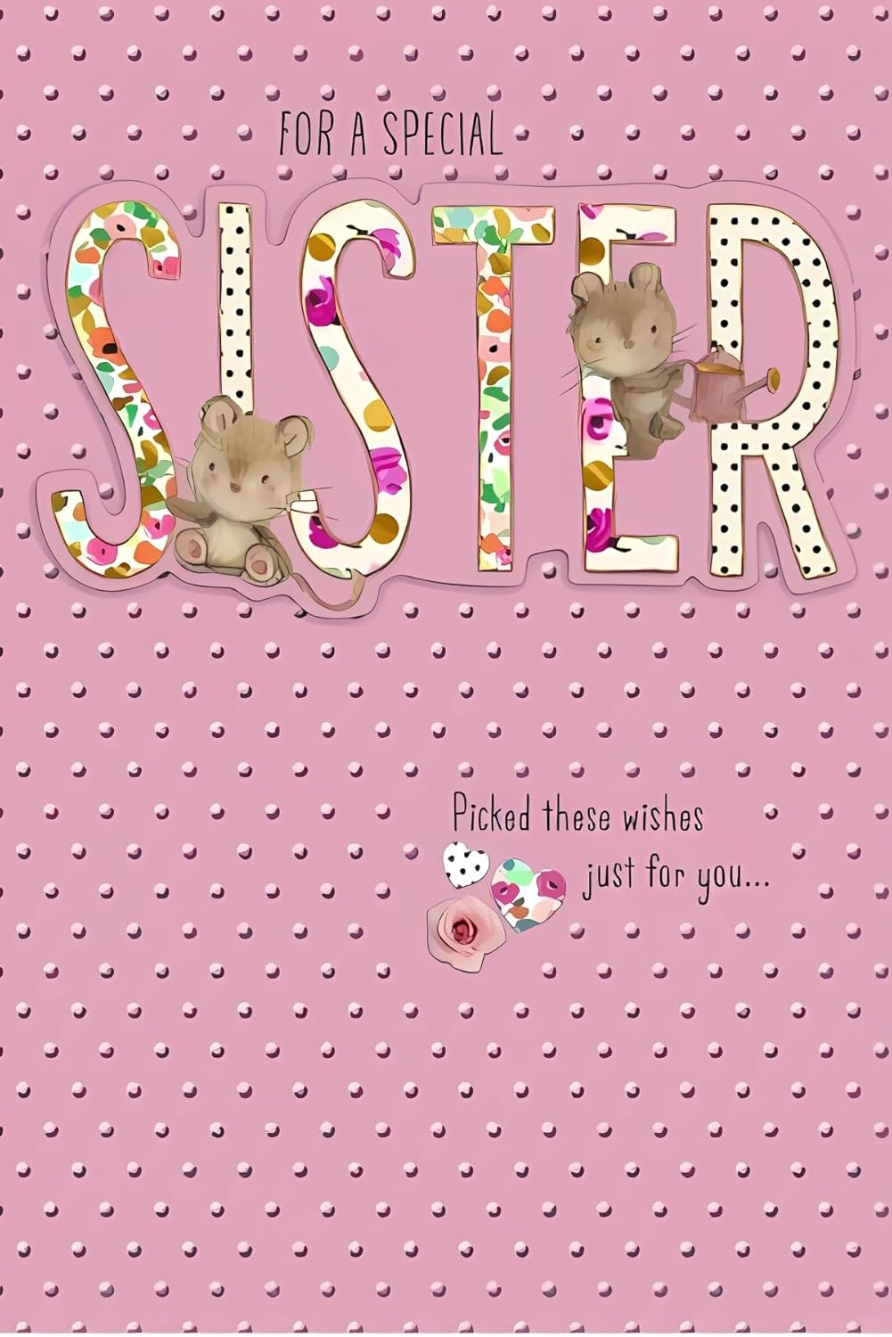 Creative and Attractive Design Sister Birthday Card