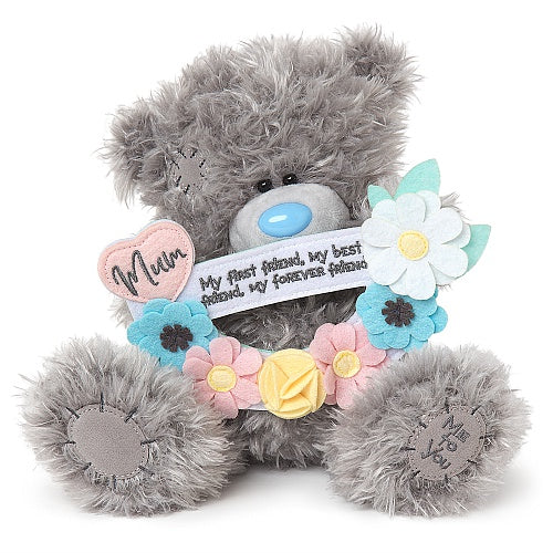 Me to You Tatty Teddy with Flowers and Message for Mum For Birthday, Christmas, Mother's Day Act