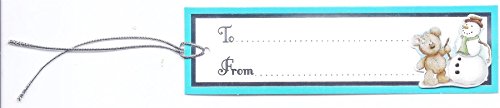 12 Handcrafted Christmas Gift Tags
