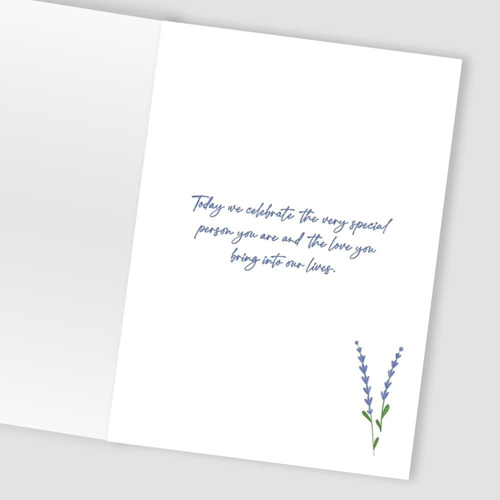 Flower Power! Wonderful Grandma Contemporary Birthday Card