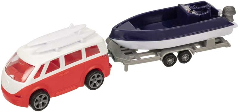 Single Campervan & Speedboat Set