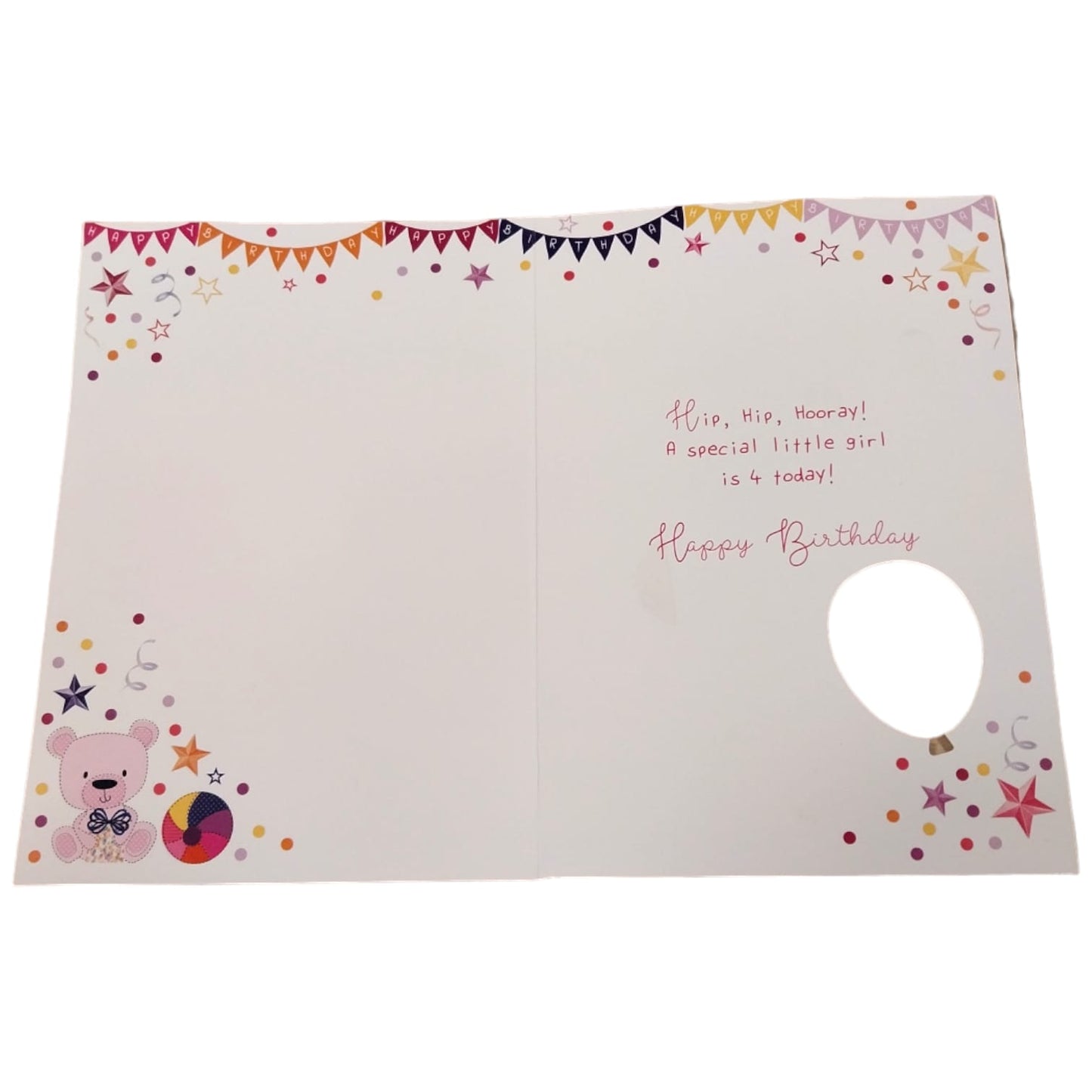 You Are 4 Boy Balloon Boutique Greeting Card