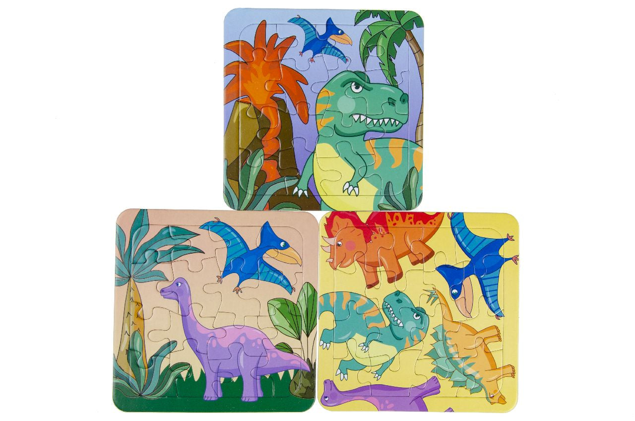 Pack of 10 Pre Filled Dino Theme Kids Party Favour Bags – Gift Bags with Reusable Cup & Themed Toys