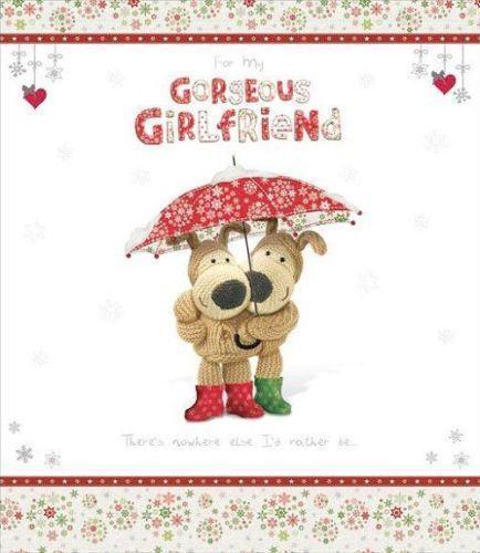Gorgeous Girlfriend Large Christmas Card Boofle