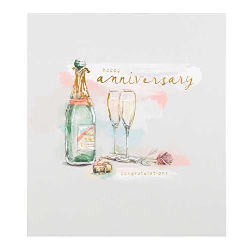 Hallmark Anniversary Card "Congratulations" Medium