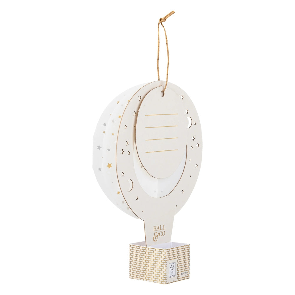 Premium 3D Hot Air Balloon Greeting Card Paper Fables