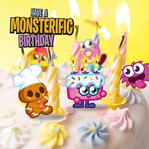 Moshi Monsters Birthday Holographic 3D Greeting Card Have A Monsterific Birthday