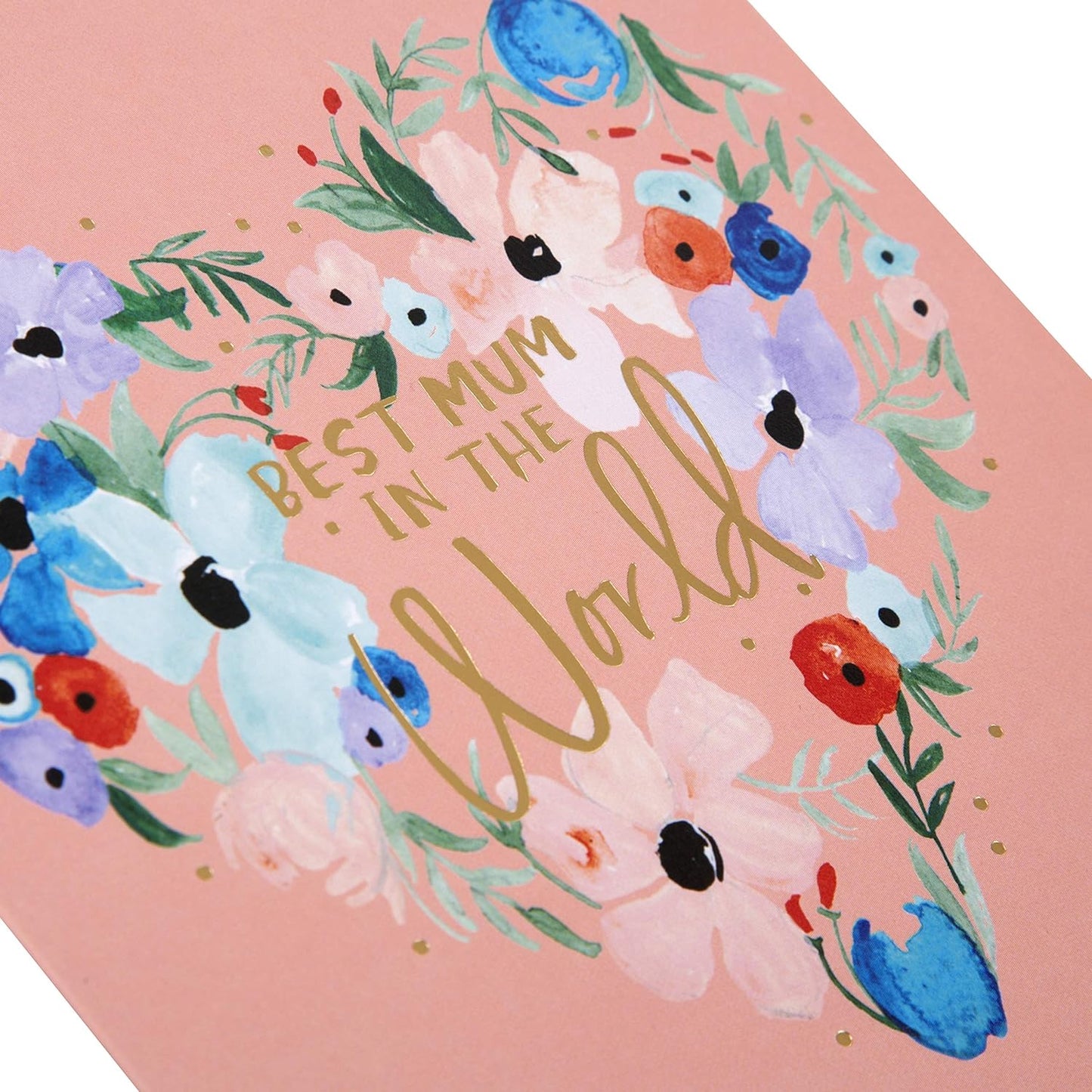 'Best Mum in The World' Mother's Day Card