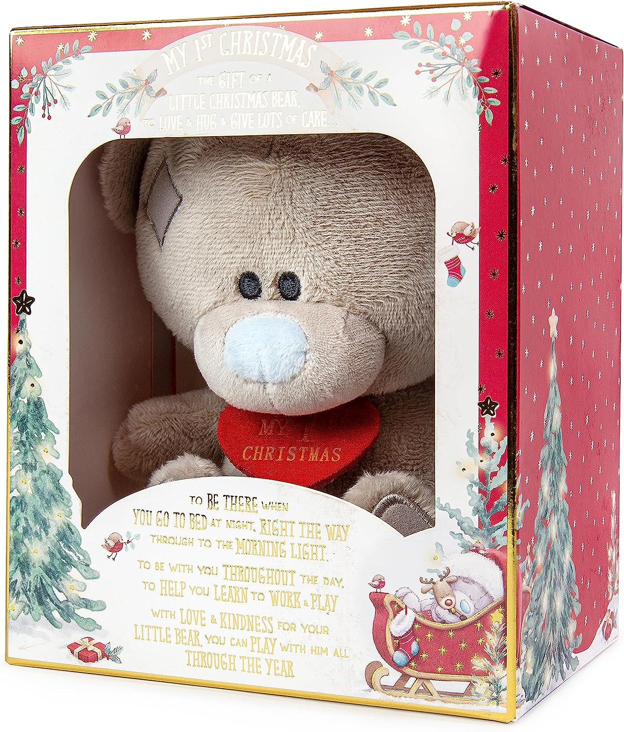 Me to You Tiny Tatty Teddy My First Christmas Bear in Gift Box