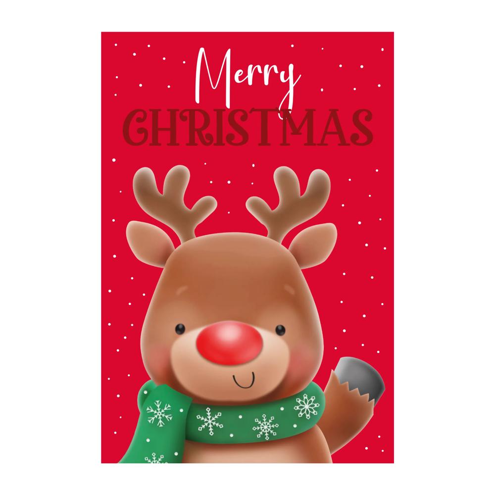 Pack of 10 Santa & Reindeer Oblong Christmas Nested Boxes