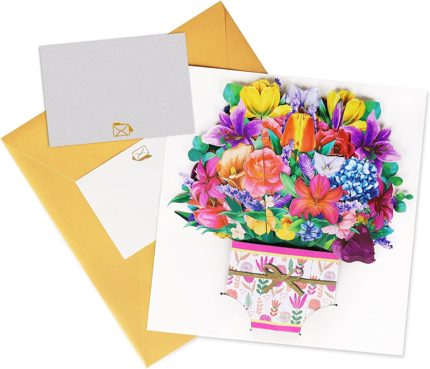 A Blooming Surprise 3D Pop Up Greeting Card