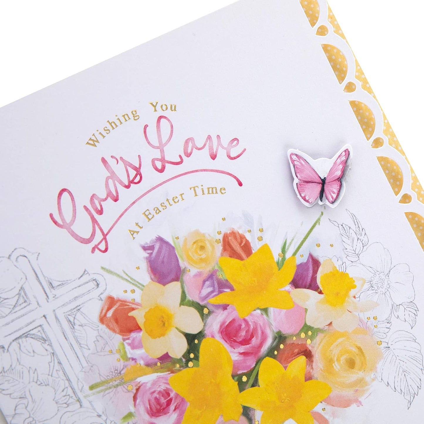 Classic Seasonal Verse Design Religious Easter Card