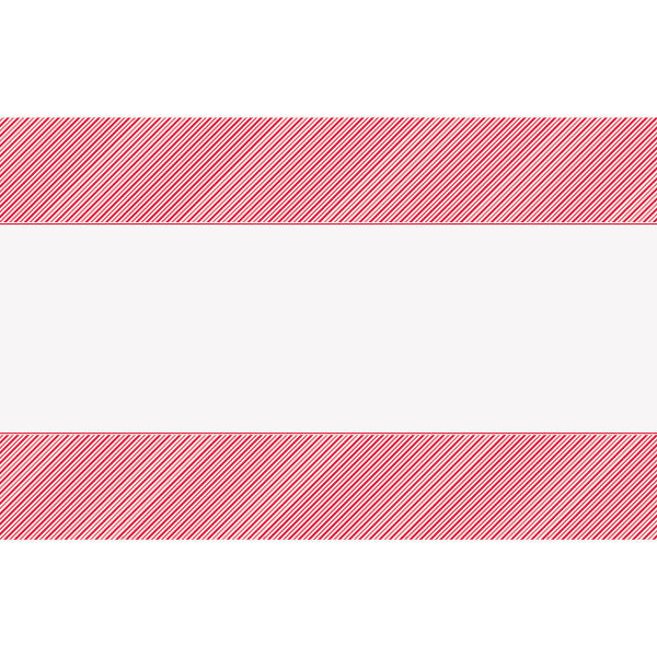 Red Stripes Snowman Rectangular Plastic Table Cover, 54"x84"