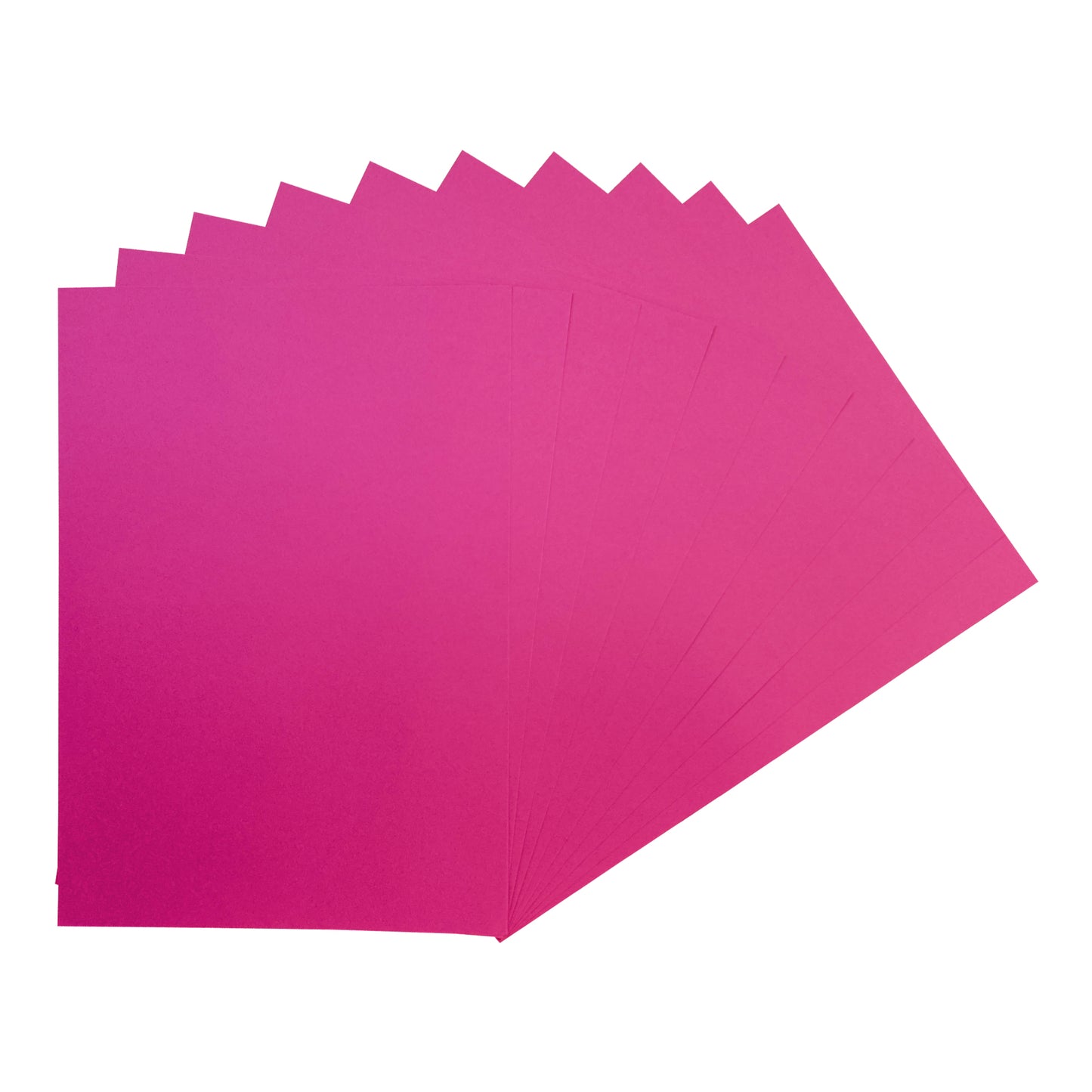 Pack of 250 A4 Fuchsia Pink Coloured Card 160gsm Sheets