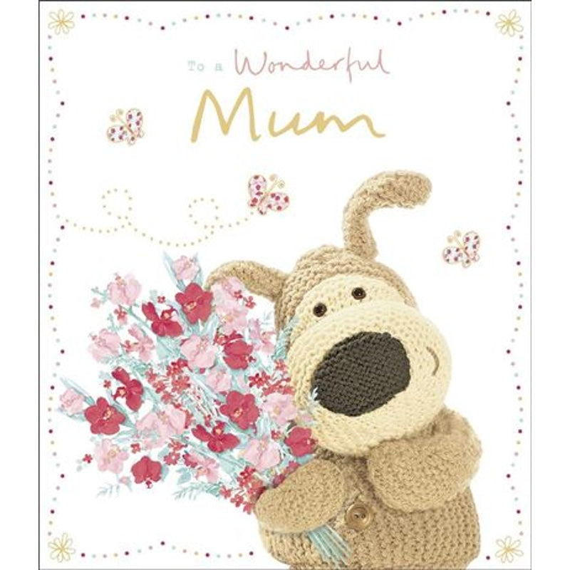 Wonderful Mum Boofle With Bunch of Flower Mother's Day