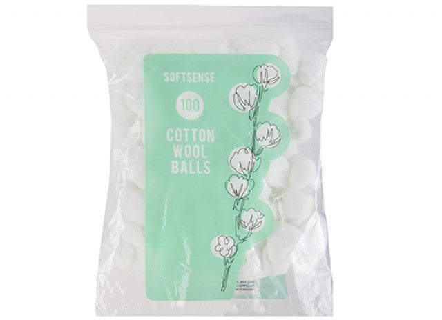 Pack of 100 Cotton Wool Balls
