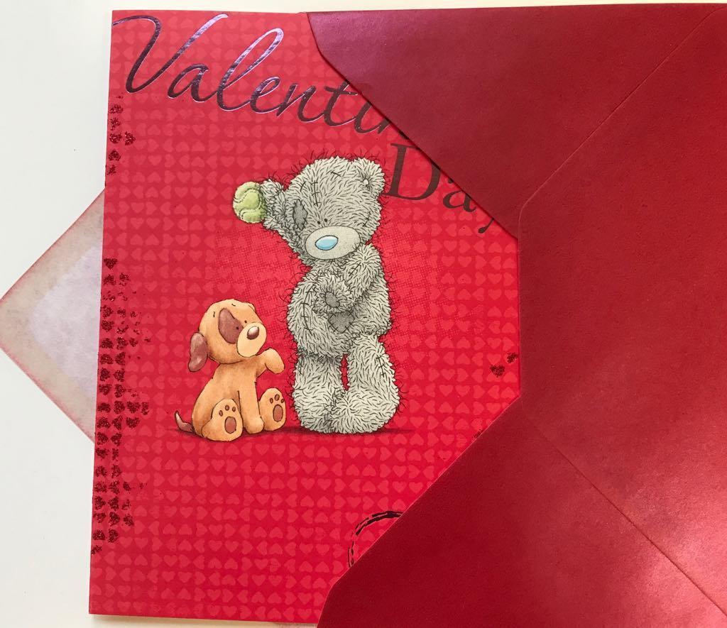 Me to You Dog Dizen Love You Valentine's Day Card