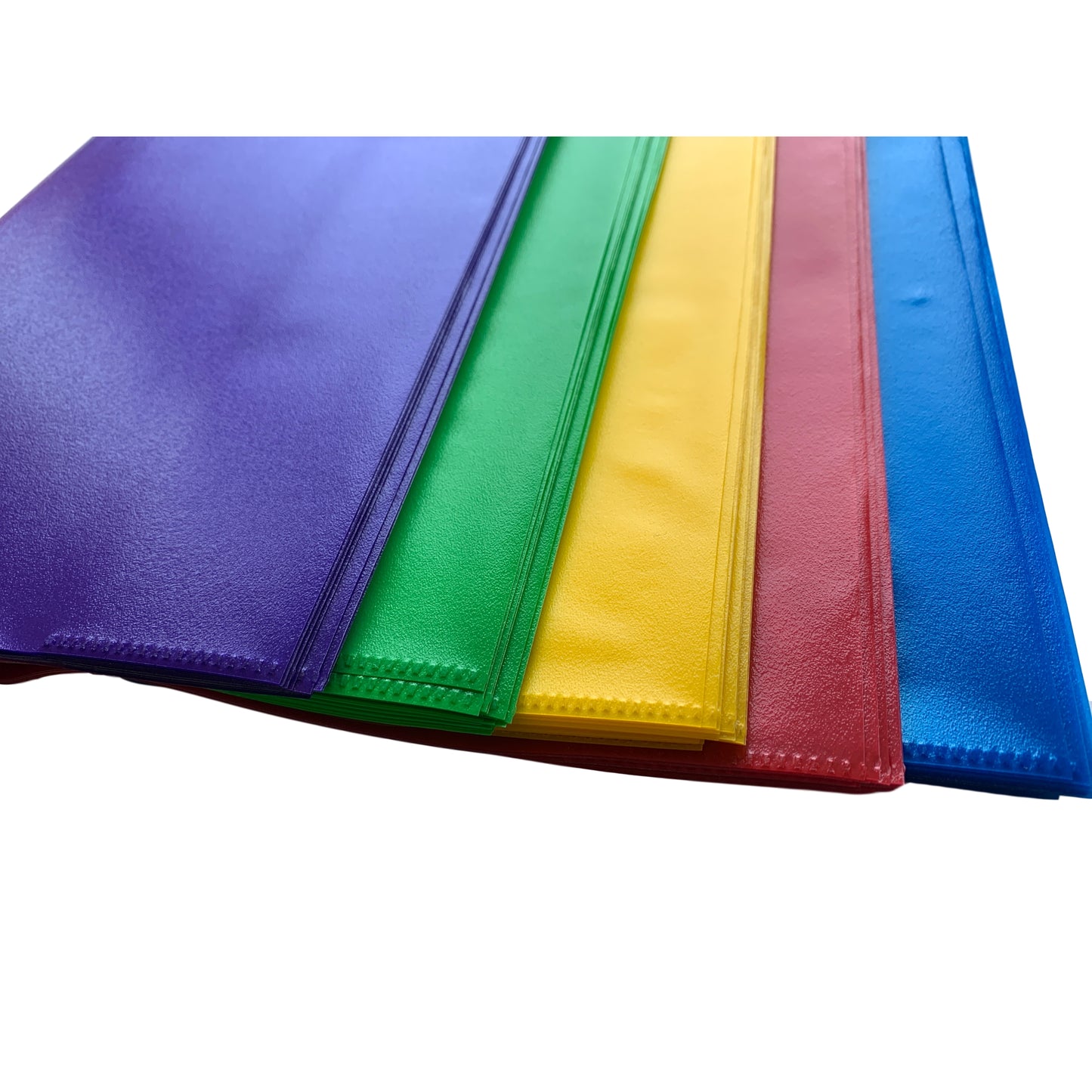 Pack of 10 9x7" Frosted Purple Exercise Book Covers