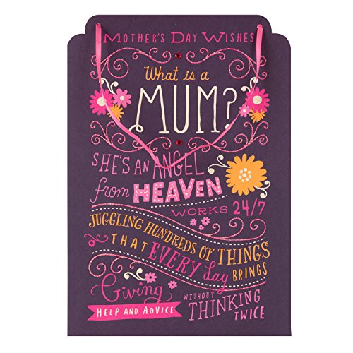for Mum Keepsake Mother's Day Card