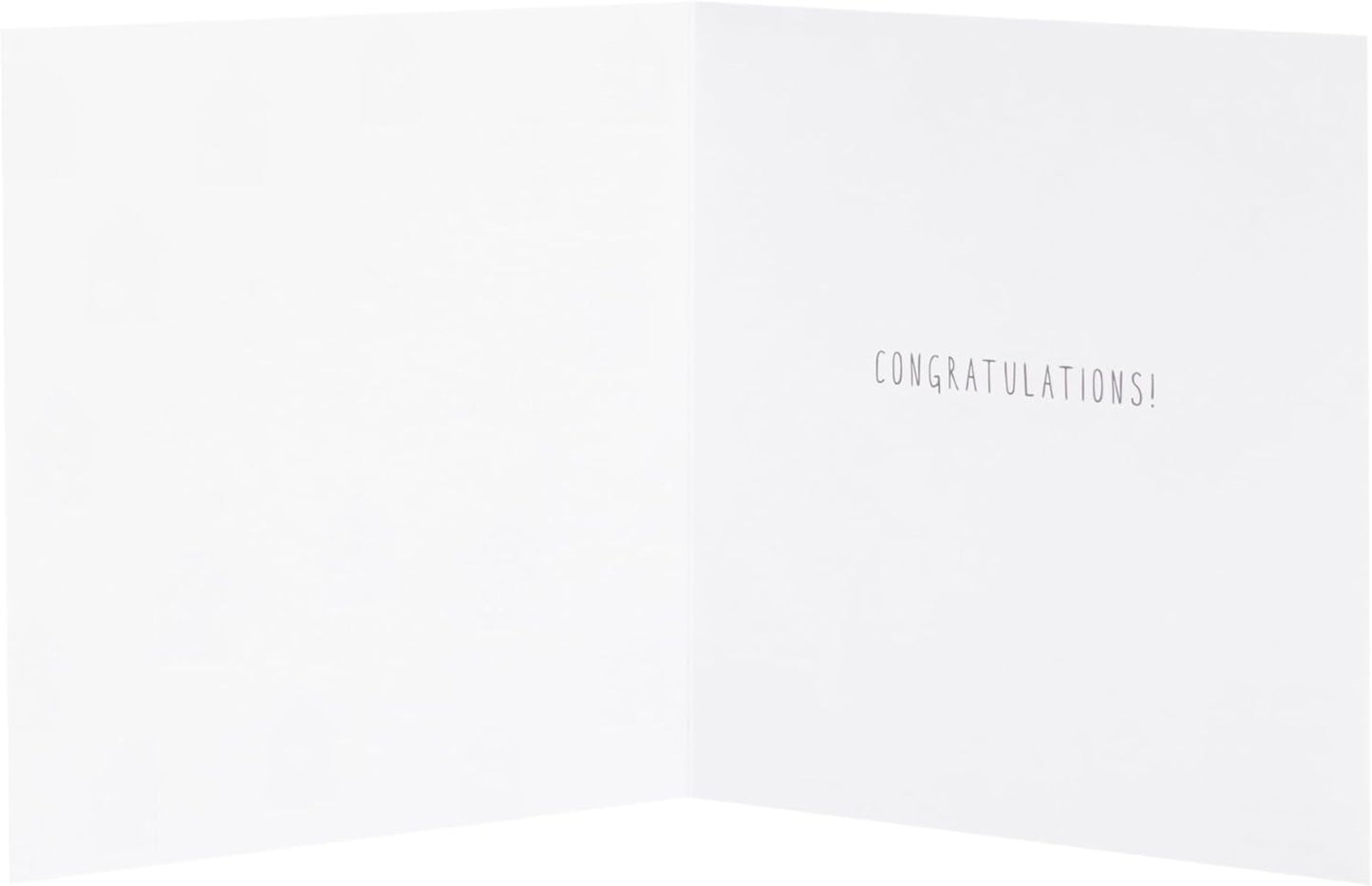 Colourful Houses Design New Home Congratulations Card