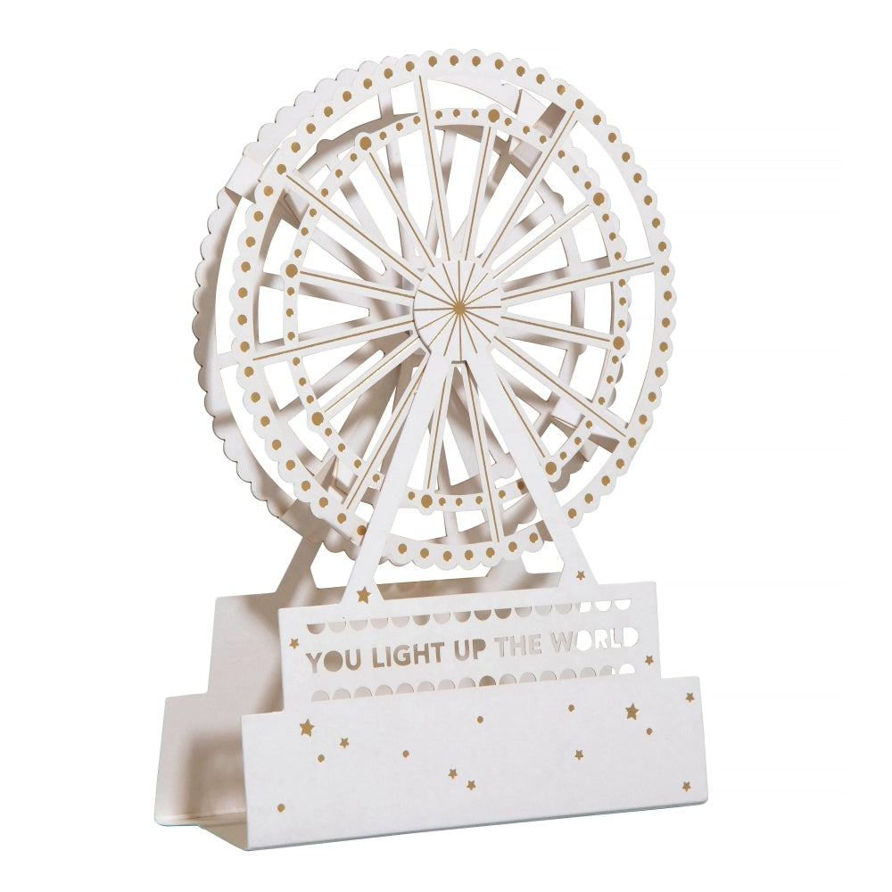 Premium 3D Ferris Wheel Greeting Card Paper Fables