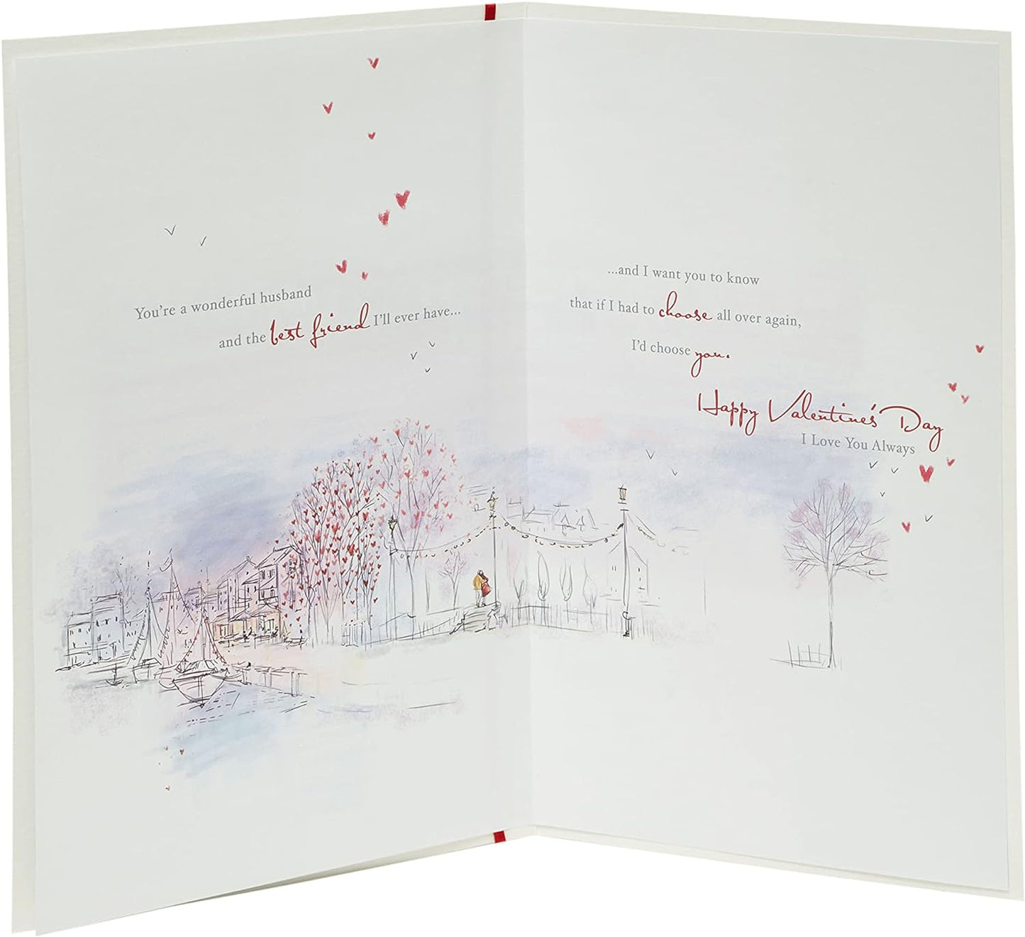 Beautiful Design Husband Valentine's Day Card