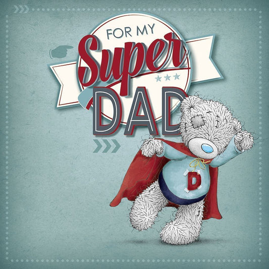 Super Dad Me to You Bear Father's Day Card 