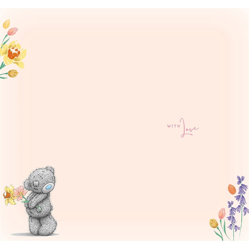 Bear Holding Daffodil Daughter Easter Card