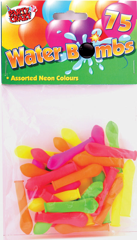 Pack of 75 Water Bombs Balloons