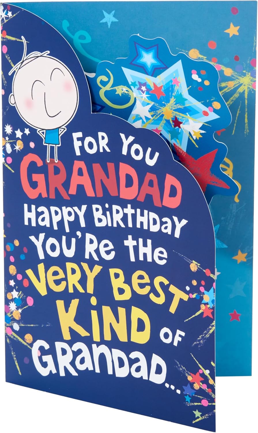 Wigwam Cute Design Grandad Birthday Card