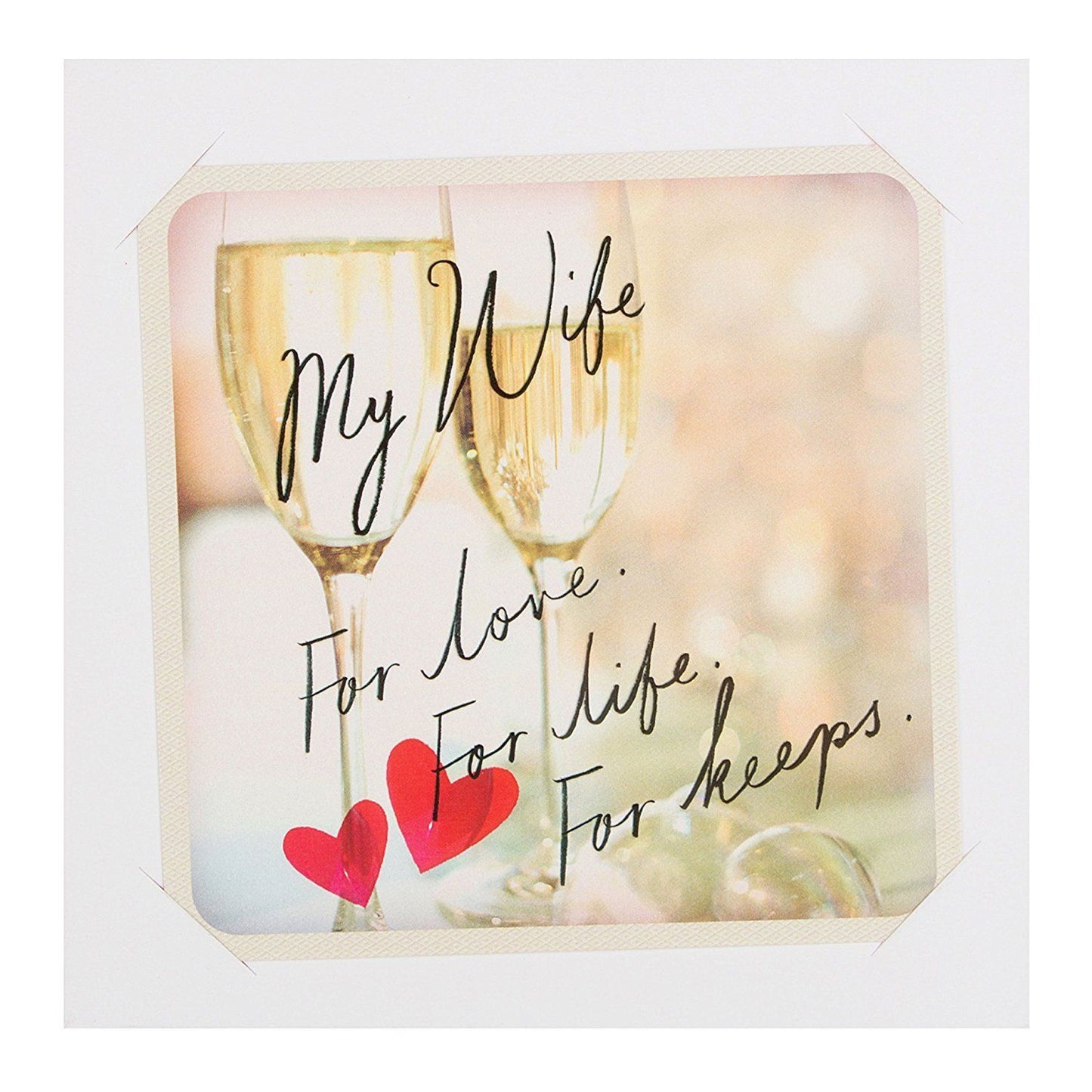 Hallmark Valentine's Day Card For Wife 'For Keeps'