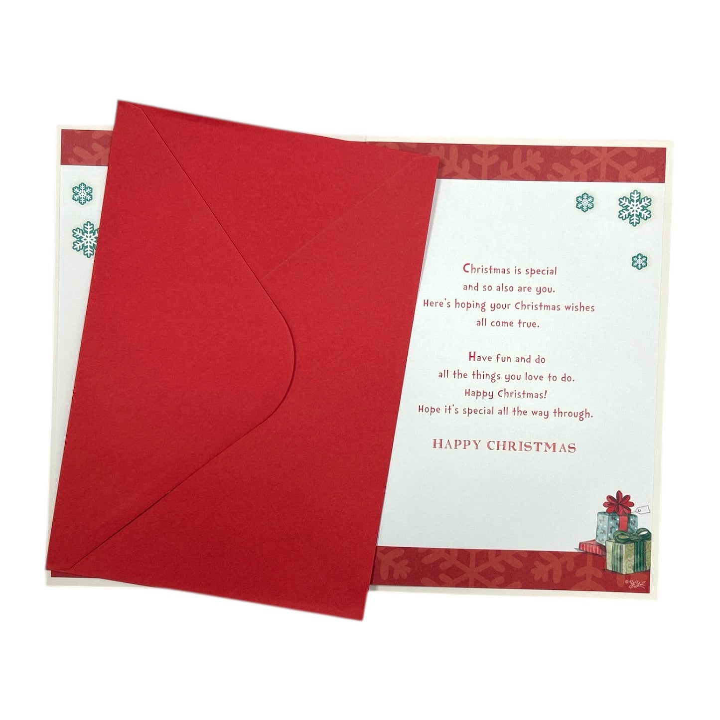 For a Special Grandson Selfie Design Christmas Card With Badge