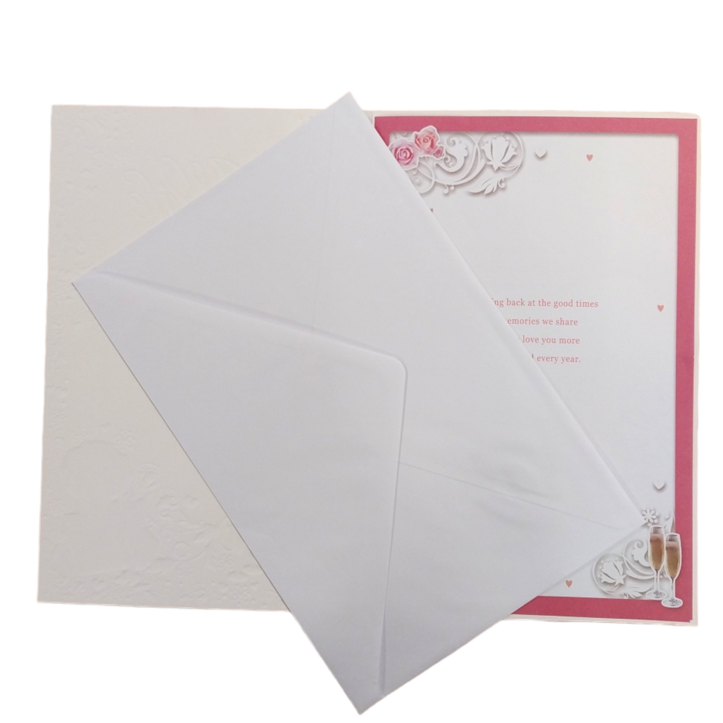 To Wife Celebrating Love and Happiness Pearl Anniversary Opacity Card