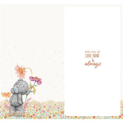 Bear Holding Heart Lovely Mum Mother's Day Card
