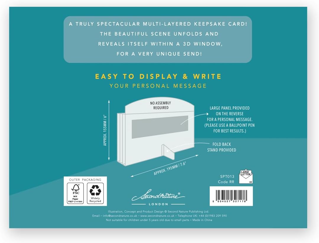 Spectacular 3D Party Dogs Scene Daughter Birthday Card