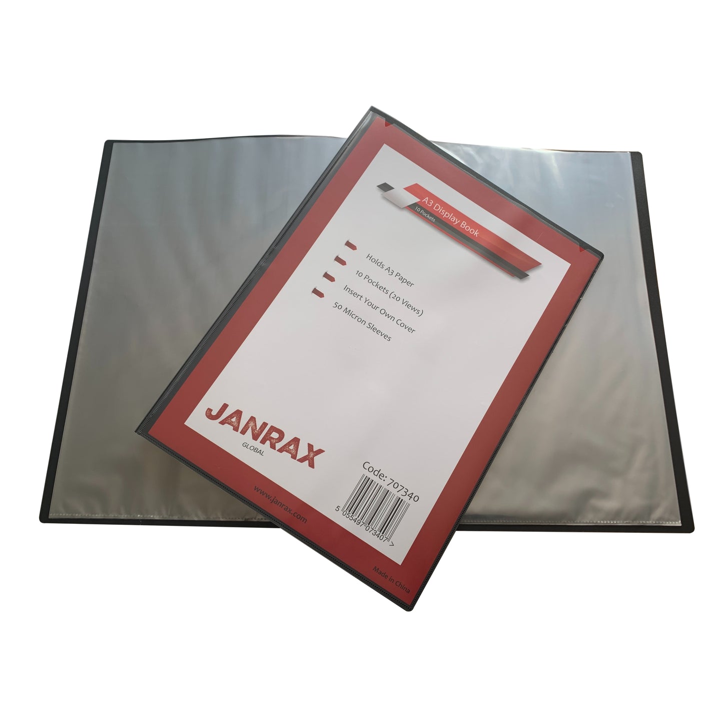 A3 10 Pockets Presentation Display Book by Janrax