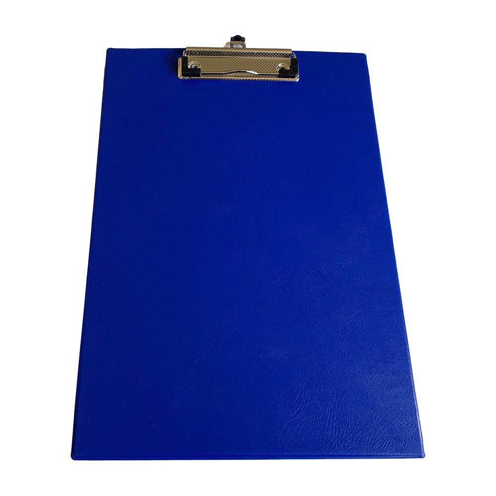 Pack of 10 Janrax A4 Blue PVC Single Clipboards